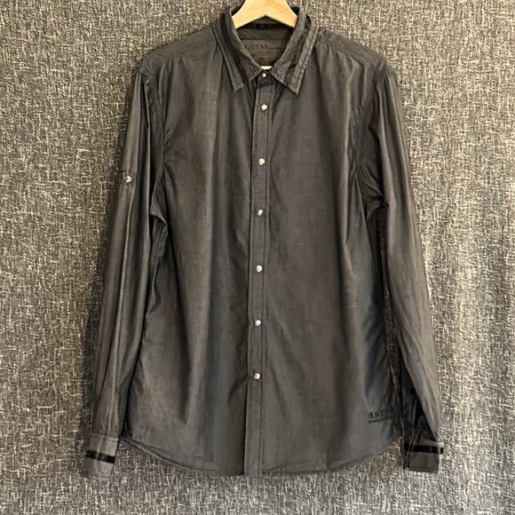 Guess button down, “Rock and Roll Saved My Soul” - Picture 1 of 11